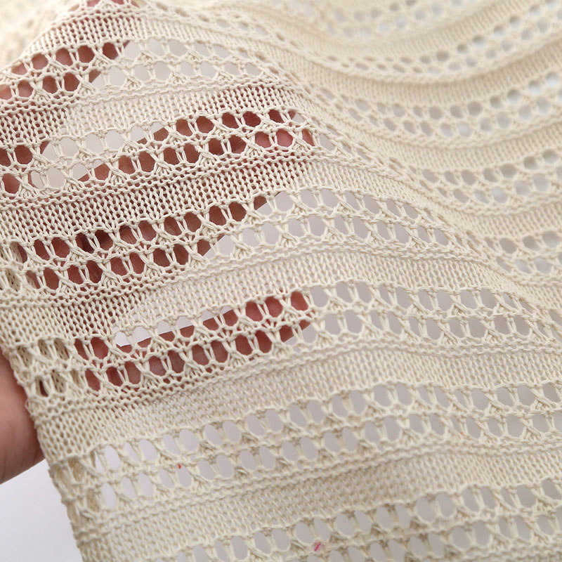 Sewing Tweed - Kain Jacquard Rajut Datar Berpola Anyaman