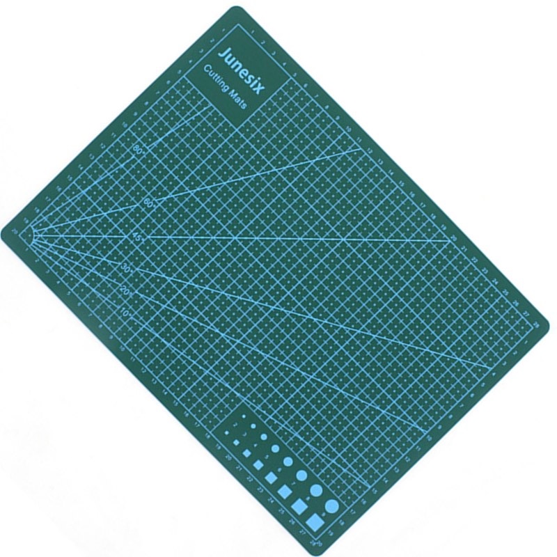 Cutting Mat Self Heal - 30Cm * 22Cm A4 Hijau Dua
