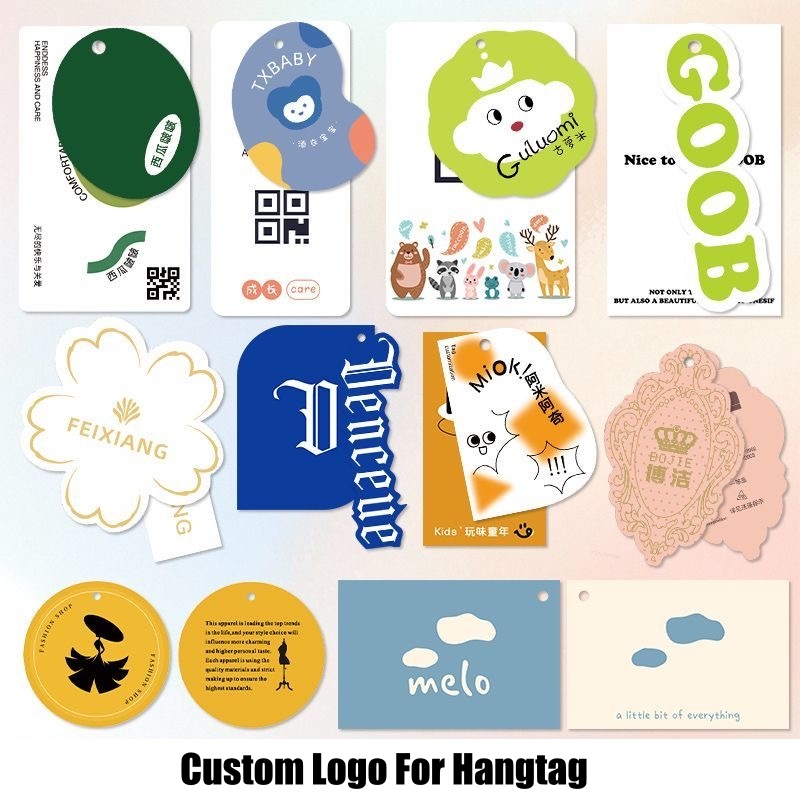 Sewing Labels - Label Gantungan Kustom untuk Pakaian, Label