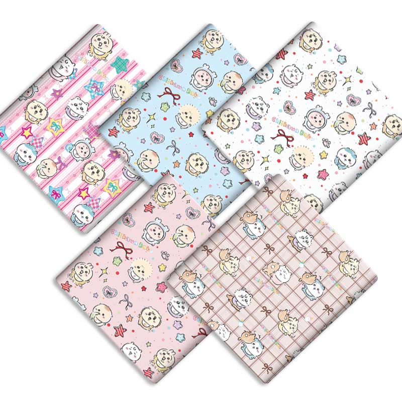 Textile For Sewing - Kain Poliester Kartun 140x50cm Kain Katun
