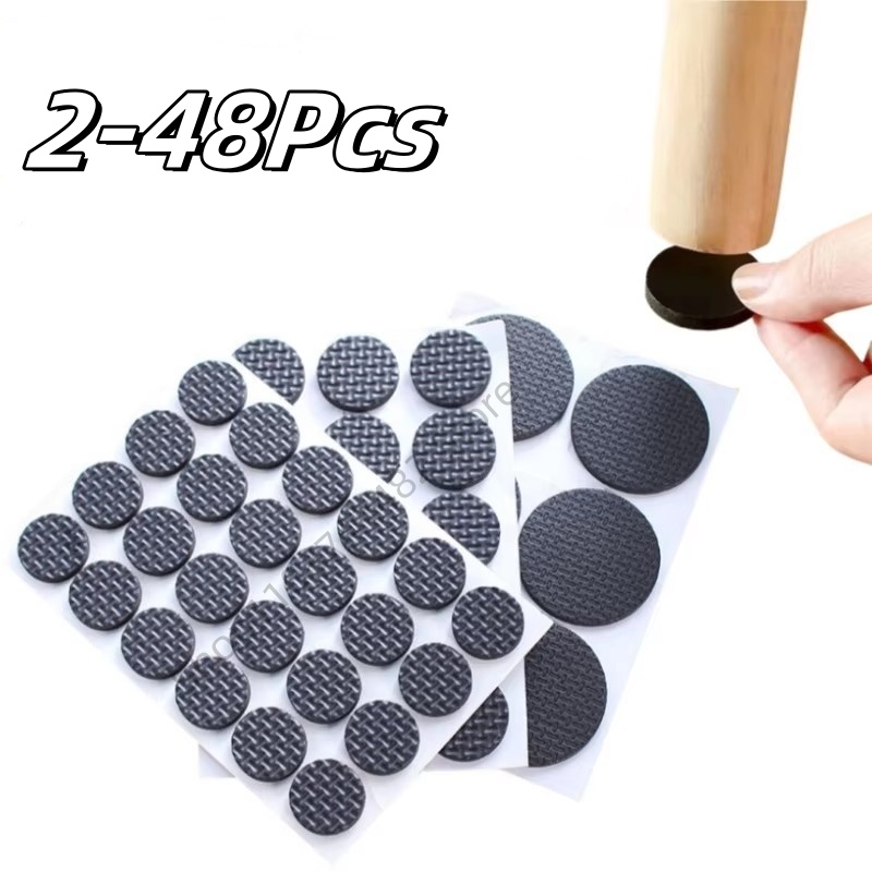 Cutting Mat Self Heal - 2-48 Buah Bantalan Kaki Furnitur Hitam