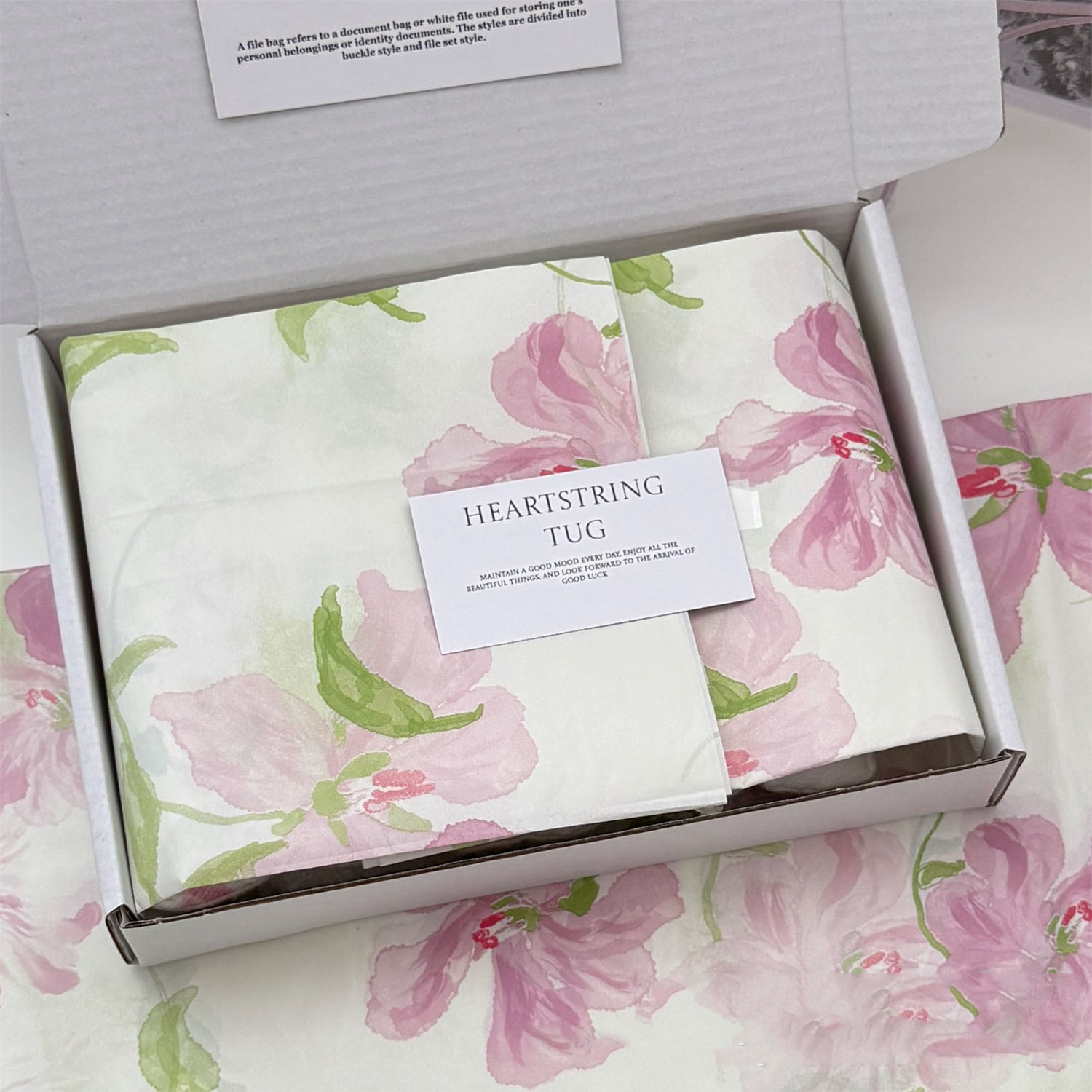 Pattern Tissue Paper - Kertas Pembungkus Kado Bunga Kertas Pir