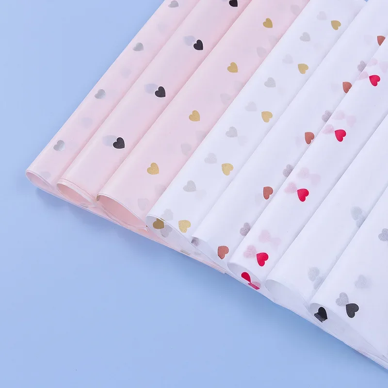 Pattern Tissue Paper - 10 lembar/lot 50*70 Cm kertas pembungkus