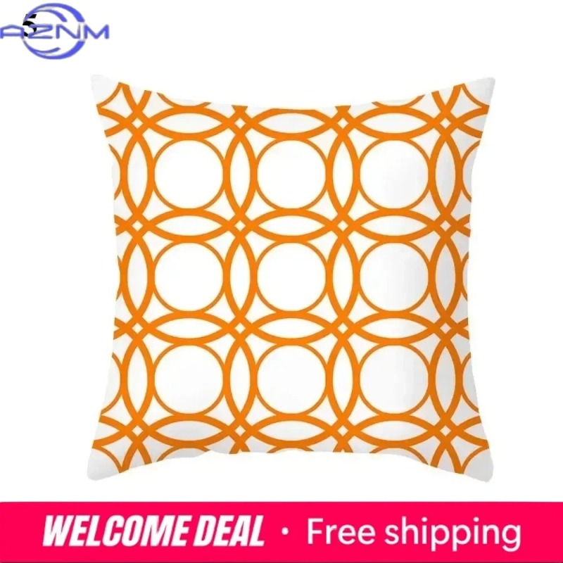 Sarung Bantal Abstrak Oranye B - Century Textile & Sewing Supply Saskatoon Sk ulasan dan harga
