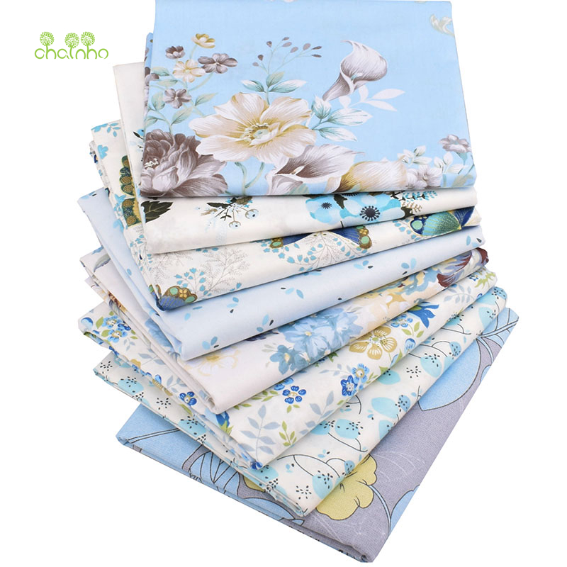 Kain Katun Kepar Cetak Floral, - Textile For Sewing ulasan dan harga