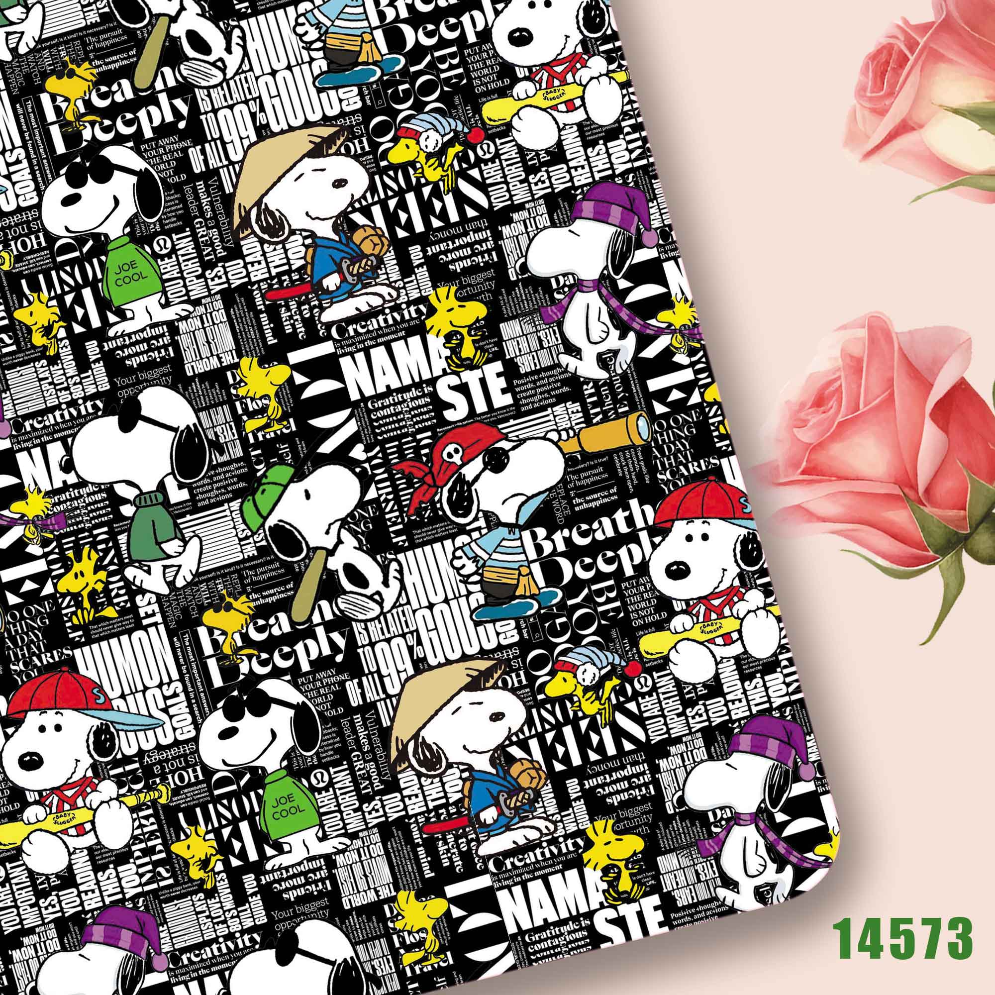 TAKARA TOMY Snoopy Fabric140CM - Textile For Sewing ulasan dan harga