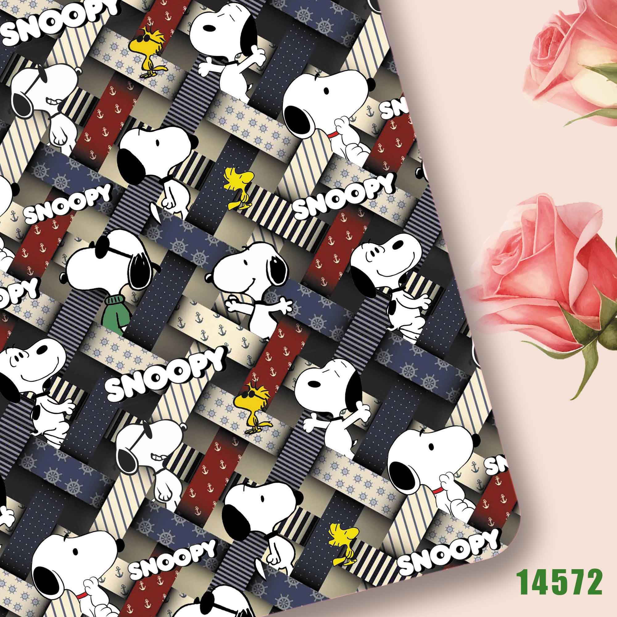 TAKARA TOMY Snoopy Fabric140CM - Textile For Sewing ulasan dan harga