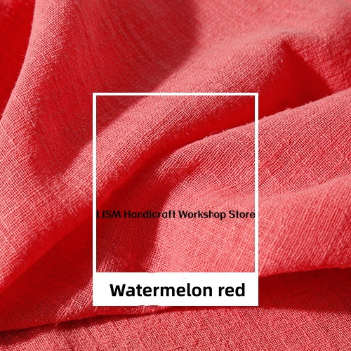 Kain Linen Alami Berwarna-warn - Textile For Sewing ulasan dan harga