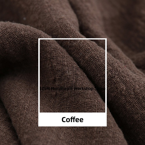 Kain Linen Alami Berwarna-warn - Textile For Sewing ulasan dan harga