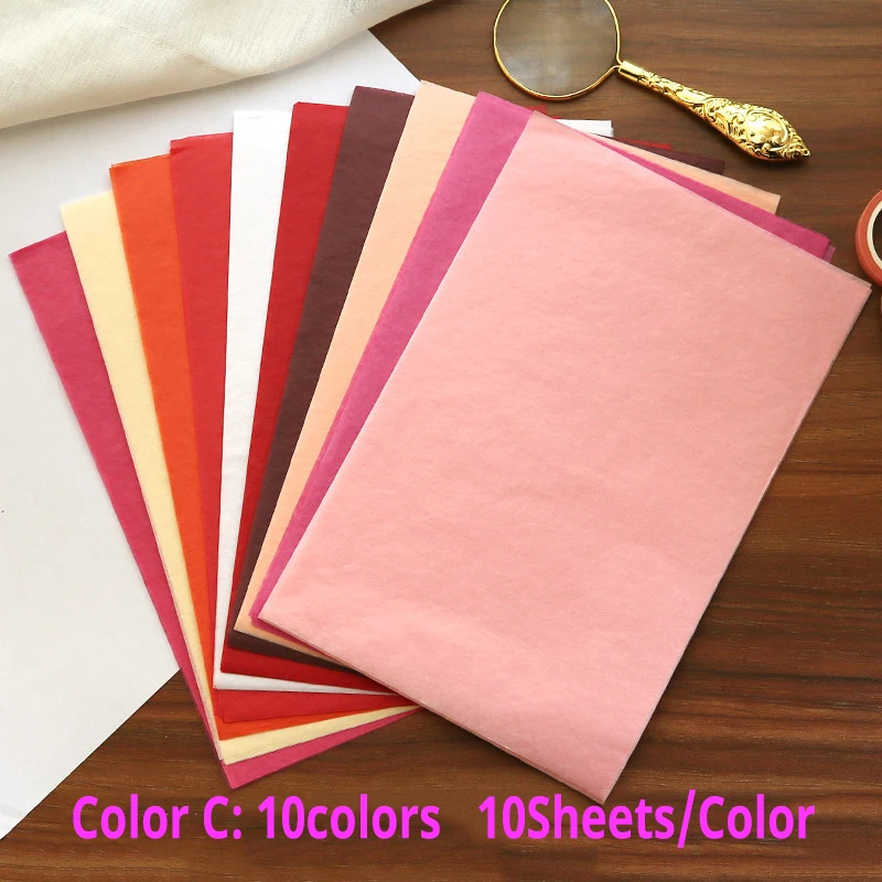 210*140Mm A5 100 Lembar/Tas Ke - Pattern Tissue Paper ulasan dan harga