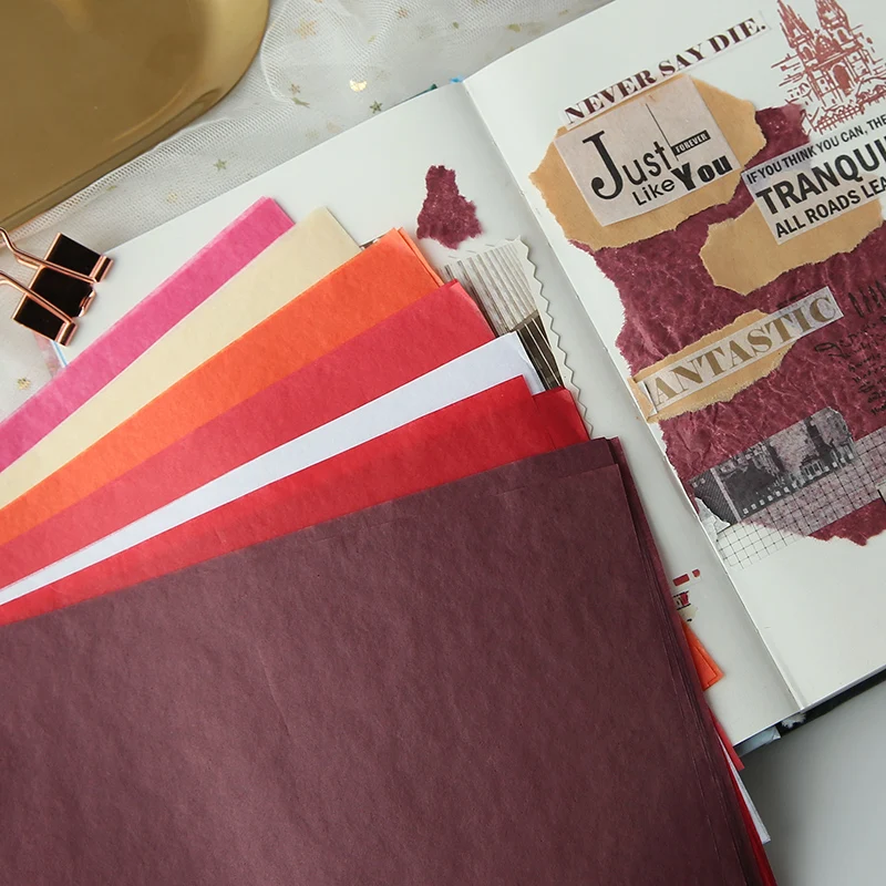 210*140Mm A5 100 Lembar/Tas Ke - Pattern Tissue Paper ulasan dan harga