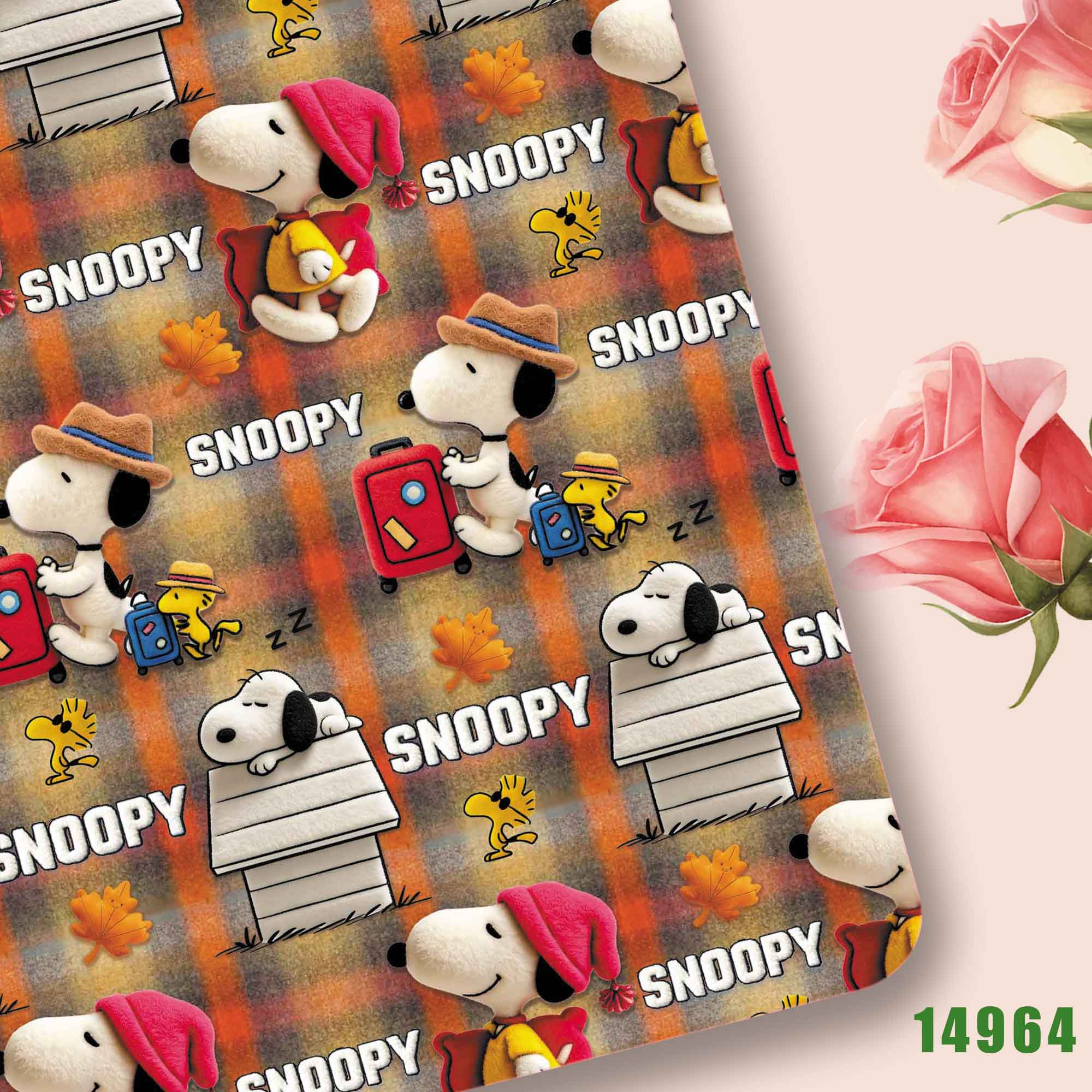 TAKARA TOMY Snoopy Fabric140CM - Textile For Sewing ulasan dan harga