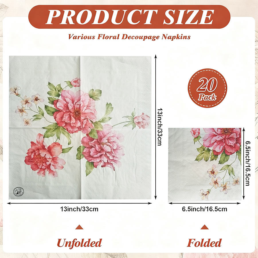 20 Buah Serbet Kertas Bermotif - Pattern Tissue Paper ulasan dan harga