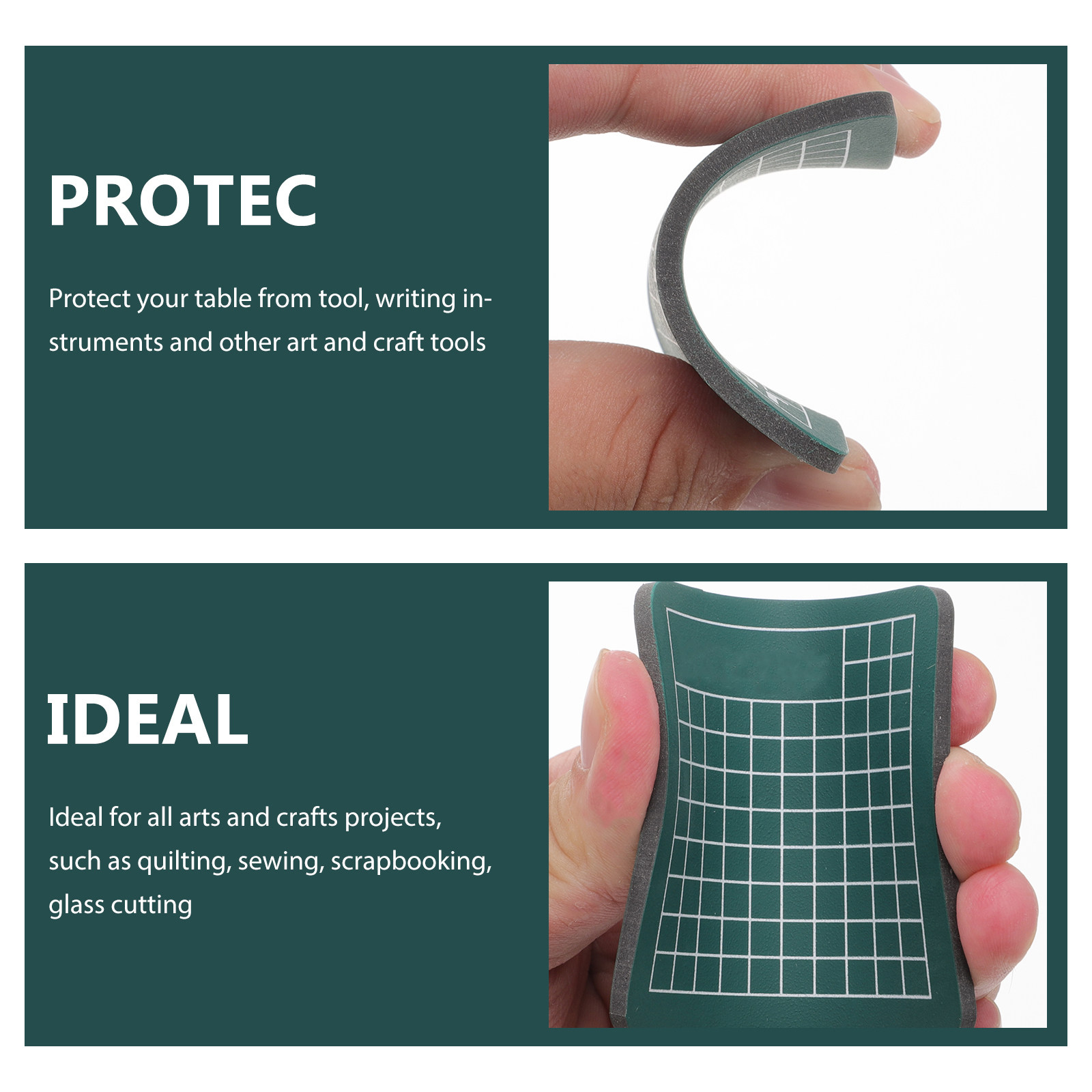 Alas Potong Mini 6x6cm untuk S - Cutting Mat Self Heal ulasan dan harga
