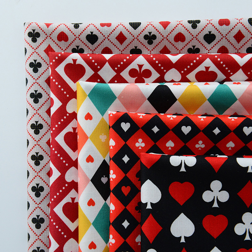 Ins Poker Elemen Katun Kain Ce - Textile For Sewing ulasan dan harga