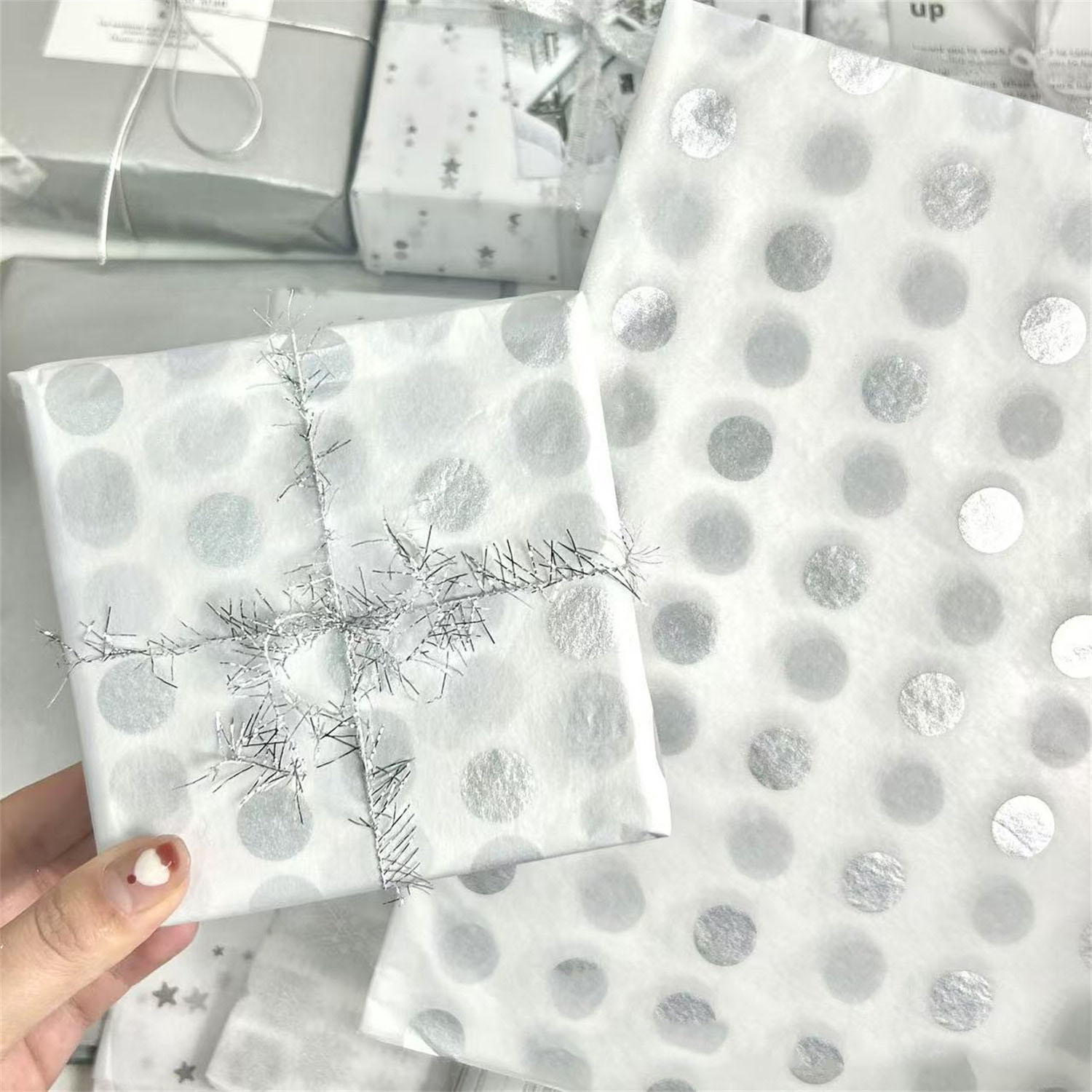 Kertas Pembungkus Kado Bunga K - Pattern Tissue Paper ulasan dan harga
