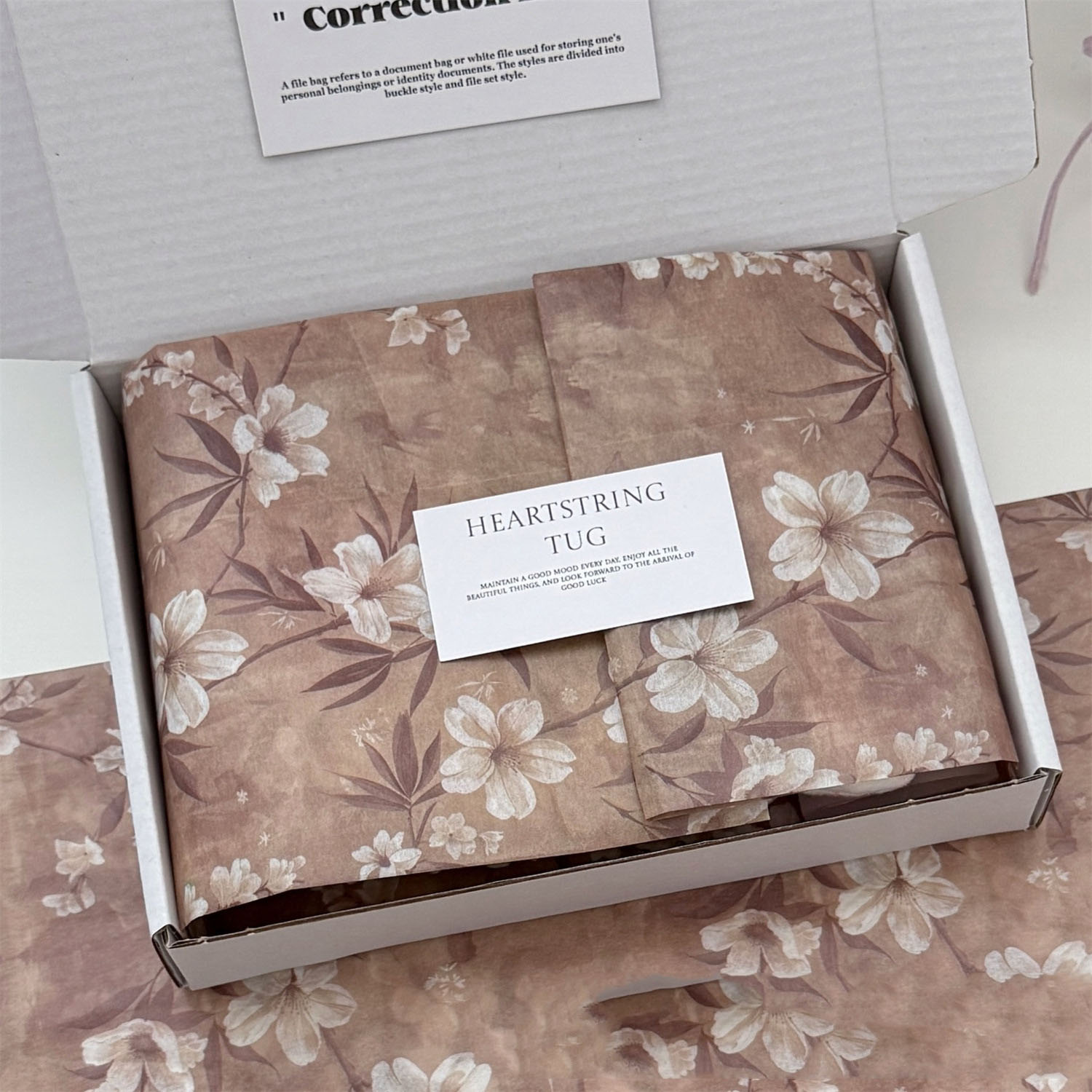 Kertas Pembungkus Kado Bunga K - Pattern Tissue Paper ulasan dan harga