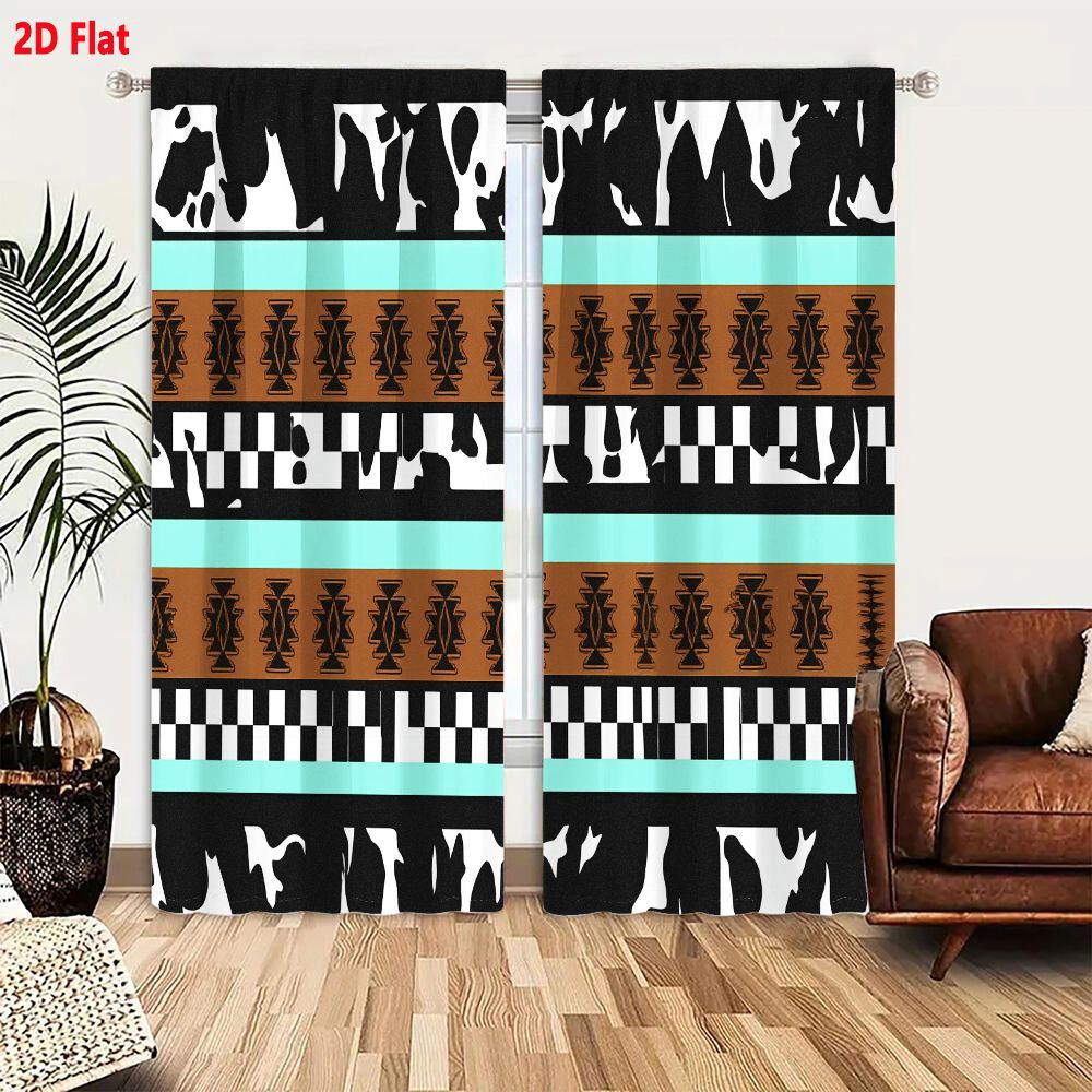 2 Buah Tirai 2D Pola Tribal Ab - Century Textile & Sewing Supply Saskatoon Sk ulasan dan harga