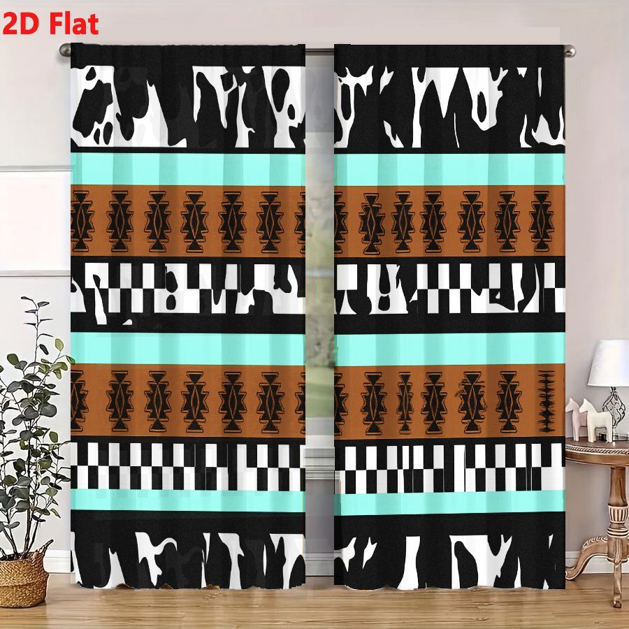 2 Buah Tirai 2D Pola Tribal Ab - Century Textile & Sewing Supply Saskatoon Sk ulasan dan harga