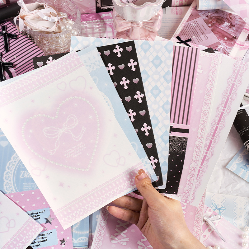 Kertas dekorasi Vintage ukuran - Pattern Tissue Paper ulasan dan harga