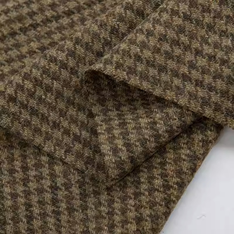 Kain Tweed Rajut Motif Houndst - Sewing Tweed ulasan dan harga