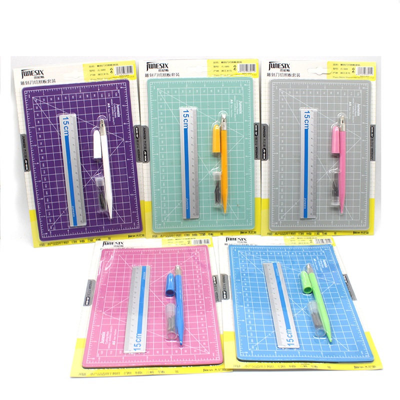 1Set A5 Alas Potong Penggaris  - Cutting Mat Self Heal ulasan dan harga