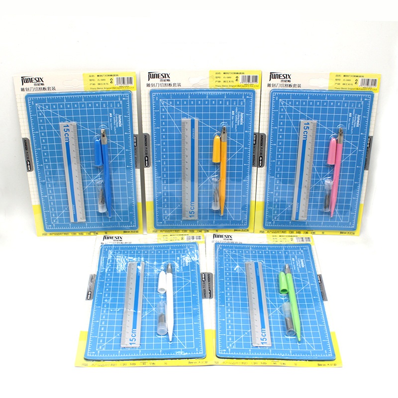 1Set A5 Alas Potong Penggaris  - Cutting Mat Self Heal ulasan dan harga